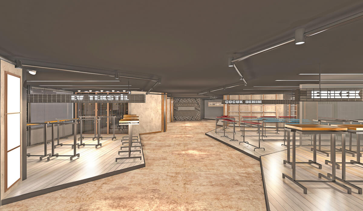 GAMATEKS SHOWROOM PROJESİ